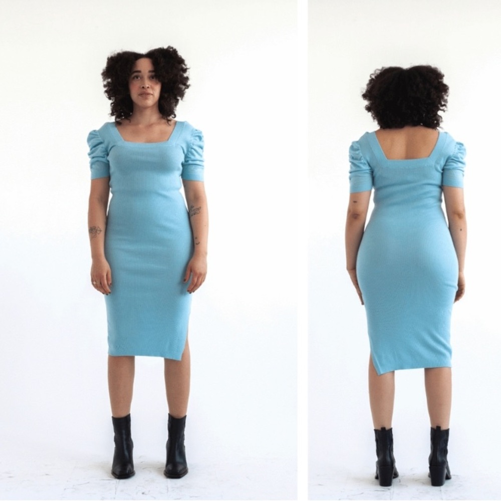 Cassandra Public Habit • Cindy Midi Dress 100% wool